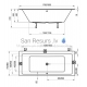 Ravak rectangular acrylic bathtub Formy 01 Slim 170x75