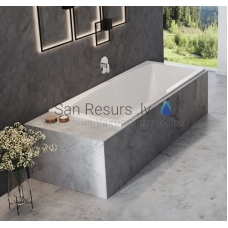Ravak rectangular acrylic bathtub Formy 02 Slim 180x80