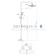 Ravak shower system with thermostatic faucet 10° Free TD F 091.00/150