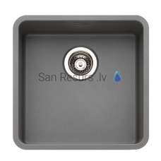 Reginox stainless steel kitchen sink Ohio 40x40 Atomic Grey 44x44cm