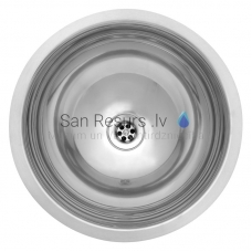 Reginox stainless steel kitchen sink Carbbean SP CC (L) D=390mm