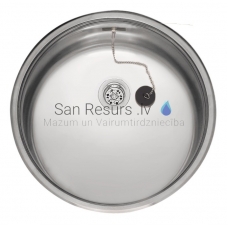 Reginox stainless steel kitchen sink R18 390 OSK (R) D=440mm