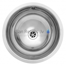 Reginox stainless steel kitchen sink Carbbean (L) D=390mm