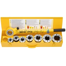 REMS pipe Threading Set Eva Set R 1/2-3/4-1-11/4-11/2-2