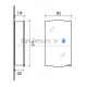 RIVA mirror cabinet KLV 40