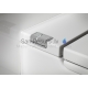 Toilet Meridian, wall-mounted, 400x595 mm, universal outlet, white