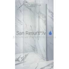 Rubineta dušo siena RUB-401 skaidrus stiklas 195x 90