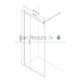 Rubineta душевая стенка RUB-401 прозрачное стекло 195x 90