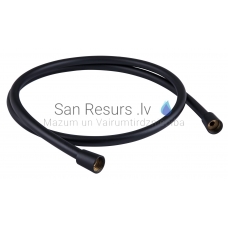 Rubineta shower hose 150cm PVC CON/CON (360⁰) (BK)