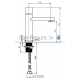 Rubineta sink faucet ETNA-18 (BK)
