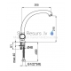 Rubineta kitchen faucet MILANO-8 (LUX)