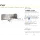 SANELA stainless steel automatic urinal trough with infrared sensor (3 pcs.) 1800 mm, 24V