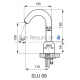 SANELA automatic sink faucet SLU 08B 6V