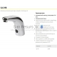 SANELA automatic sink faucet SLU 29B 6V