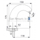 SANELA automatic sink faucet SLU 34 24V