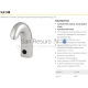 SANELA automatic sink faucet SLU 34B 6V