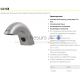 SANELA automatic sink faucet SLU 45B 6V