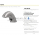SANELA automatic sink faucet SLU 46 24V