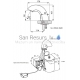 SANELA automatic sink faucet SLU 46MD 230V/50Hz