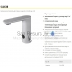 SANELA automatic sink faucet SLU 63B 6V