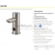 SANELA automatic sink faucet SLU 91N 24V