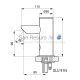 SANELA automatic sink faucet SLU 91ND 24V
