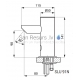 SANELA automatic sink faucet SLU 91NDB 6V