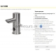 SANELA automatic sink faucet SLU 92NB 6V