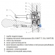 SANELA автоматический настенный термостатический смеситель для раковины SLU 04HT25B 6V