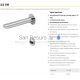 SANELA automatic wall mounted sink faucet SLU 39B 6V