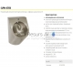 SANELA stainless steel automatic urinal with infrared sensor, 6V