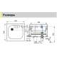 SANELA stainless steel sink SLUN 03