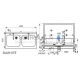 SANELA stainless steel electric sink SLUN 07E 24V