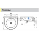 SANELA stainless steel sink SLUN 47