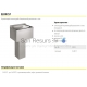 SANELA stainless steel sink SLUN 57