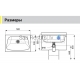 SANELA stainless steel sink SLUN 57