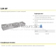 SANELA stainless steel sink SLUN 60P