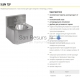 SANELA электрическая раковина из нержавеющей стали SLUN 72P 24V (PIEZO)