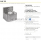 SANELA электрическая раковина из нержавеющей стали SLUN 72PB 6V (PIEZO)