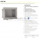 SANELA stainless steel electric sink SLUN 76E 24V