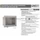 SANELA stainless steel electric sink SLUN 76E 24V