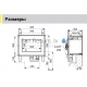 SANELA stainless steel electric sink SLUN 76E 24V