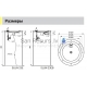 SANELA automatic stainless steel drinking fountain SLUN 23E 24V