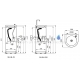 SANELA stainless steel drinking fountain SLUN 43