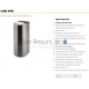 SANELA automatic stainless steel drinking fountain SLUN 43EB 6V