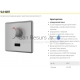 SANELA automātiska dušas vadība SLS 02TB 6V ar termostatiskais jaucējkrāns