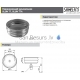 SANELA stainless steel sink KEG SLUN 77A