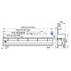 SANELA stainless steel electric sink/trough SLUN 51E