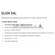 SANELA stainless steel medical sink/trough SLUN 54L
