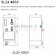 SANELA coin and token machine for opening doors with GSM module SLZA 40GV